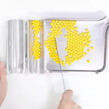 pharmacist counting pills