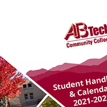 2021-2022 Student Handbook Cover Slanted