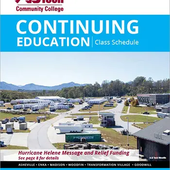 2025 Winter A-B Tech Continuing Education Class Schedule Cover