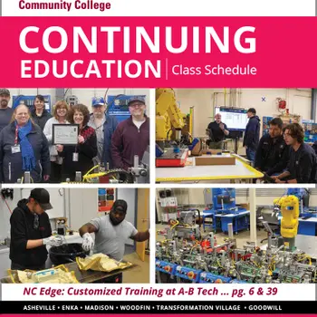 2026 Spring/Summer A-B Tech Continuing Education Class Schedule - Cover