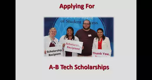 Applying For AB-Tech Scholarships Poster Image