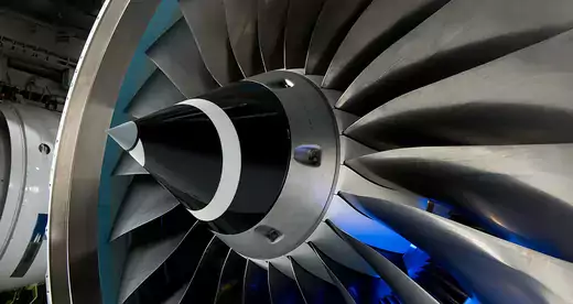 Jet engine turbine