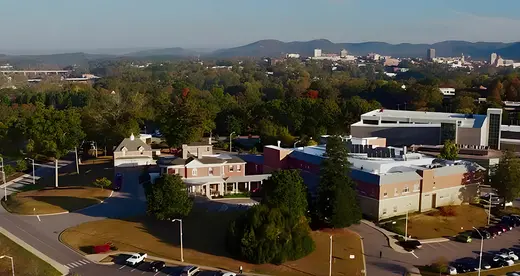 A-B Tech Campus Aerial View