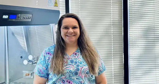  Medical Laboratory Technology Alum Shares Passion - News Featured