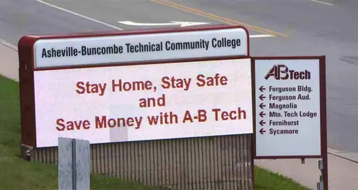 A-B Tech Electronic Sign