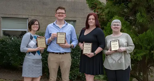 Ginny Overbay, Zach Holliday, Katie Dinwiddie and Kim Ellis.