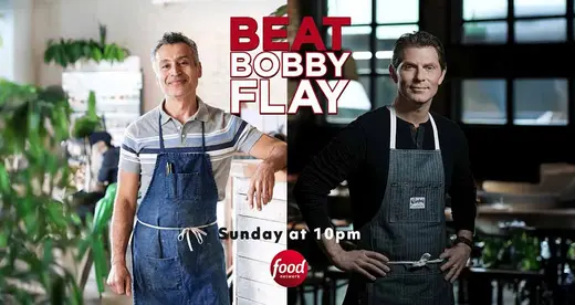 Reza Setayesh and Bobby Flay