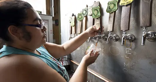 Kay Gonzalez Assistant Brewer, Oklawaha Brewing