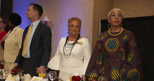 Drs. Oralene Simmons and Joy DeGruy at the MLK Breakfast