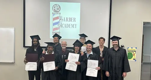 A-B Tech Barber Academy Honors 2026 Graduates - News Featured
