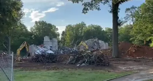 A-B Tech Enka Haynes Tower Demolition Video - 8