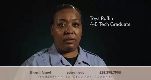 My A-B Tech Story - Toya Ruffin
