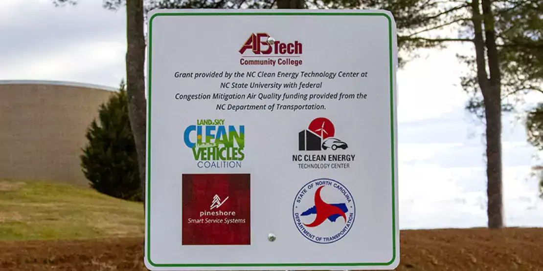 EV Charging Station Sign Featured Carousel