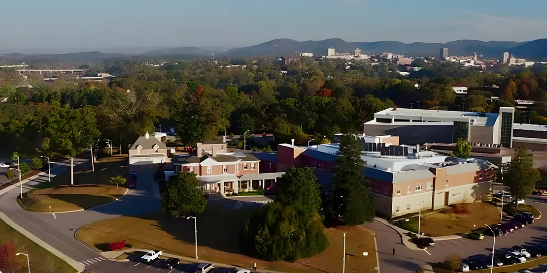 A-B Tech Campus Aerial View