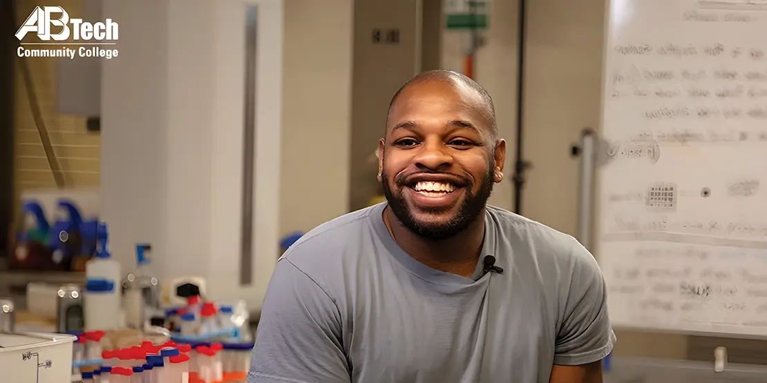 Dedrick McFadden in CBI lab