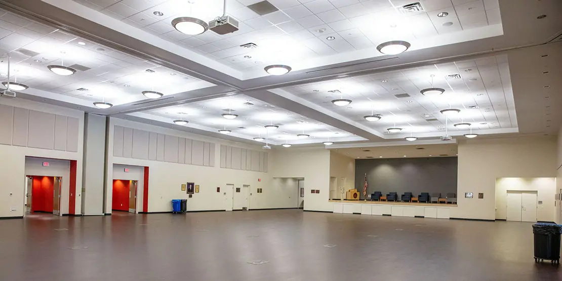 Event Space/Support Fee Schedule - Mission Conference Center Main Room - Carousel