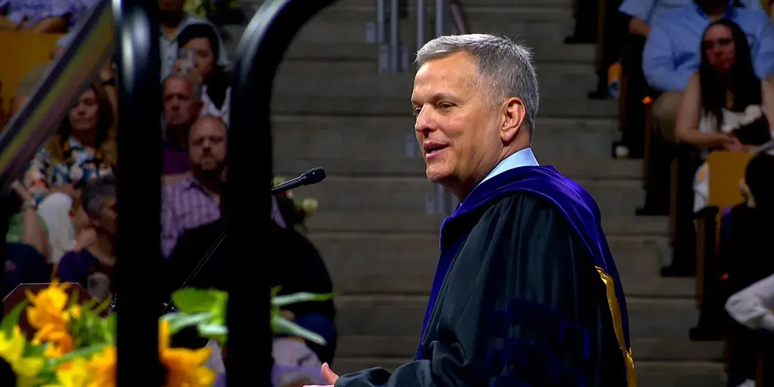 Gov. Stein Makes Graduation Speeches - News Featured