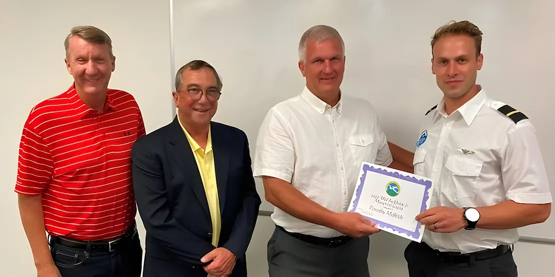 Shown are Matthew Burril, Skip Capone, Dave Beckham and Tim McBride