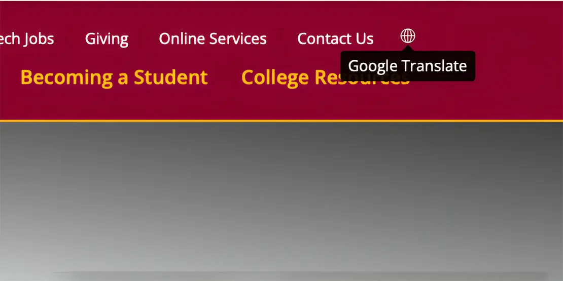 Translate Globe Image