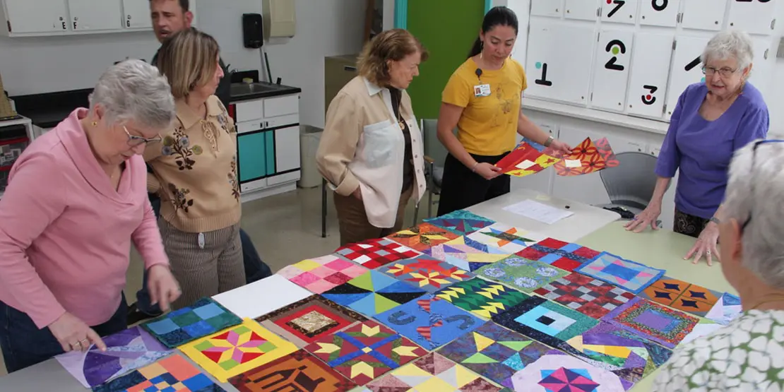 Voices & Visions Quilting Project -  Featured Carousel - 12