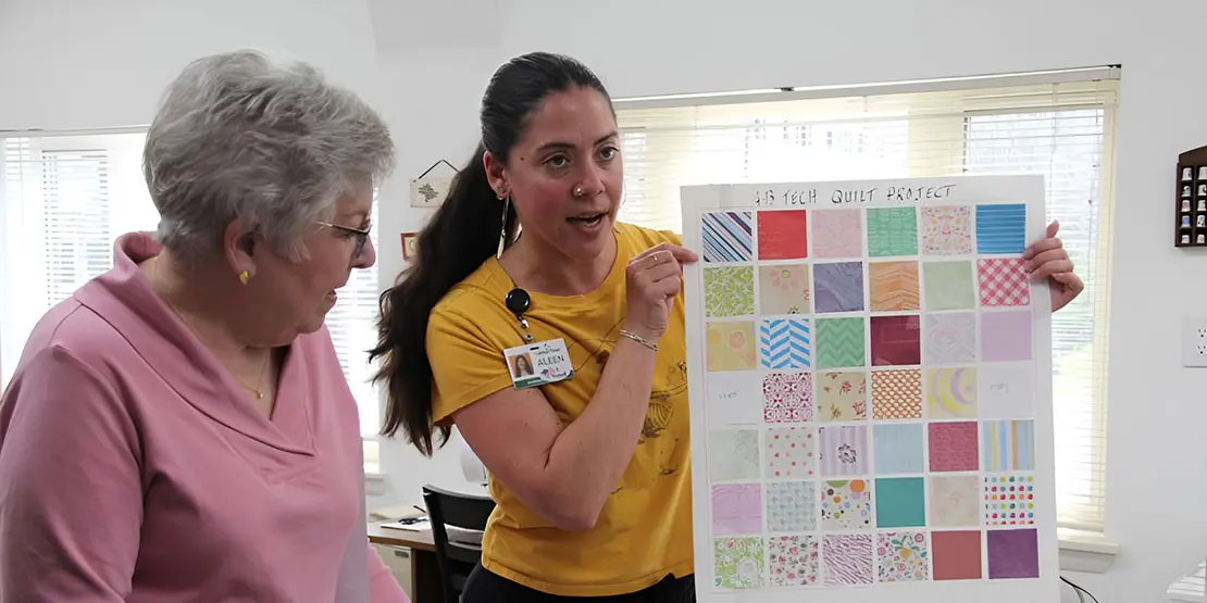 Voices & Visions Quilting Project - News Featured