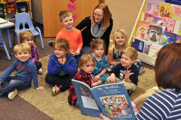 Story time during early childhood programs