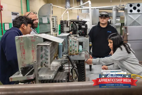 A-B Tech National Apprenticeship Week 2024: 10th Anniversary HVAC Spotlight Slider