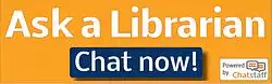 Ask a librarian chat now button