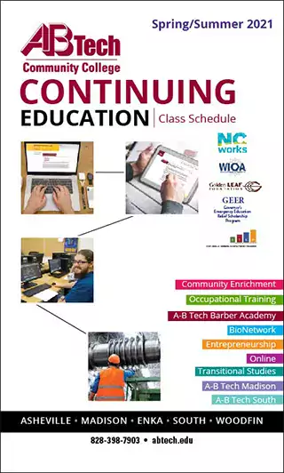 2021 Spring/Summer Continuing Education Catalog Cover