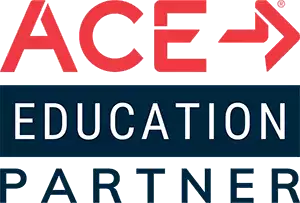 Transparent American Council On Exercise Education Partner Logo