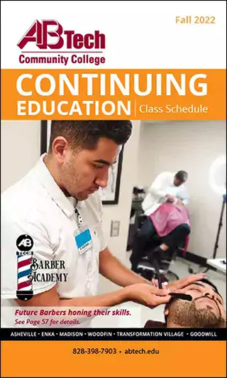 2022 Fall Continuing Education Schedule Cover