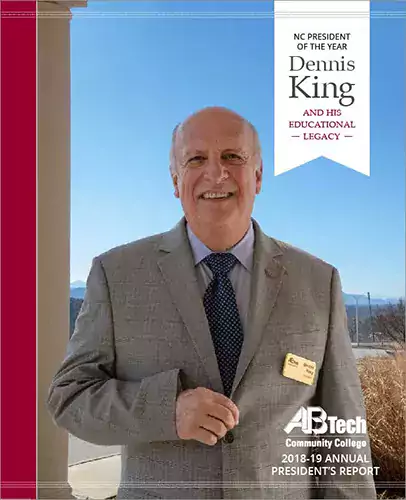 2018-2019 A-B Tech President's Annual Report Cover