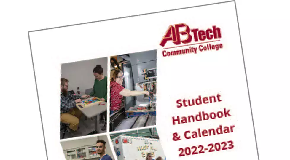 A-B Tech Student Handbook Cover Slanted