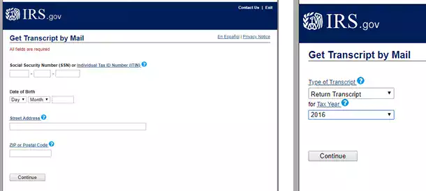 How To Obtain IRS Transcripts | Asheville-Buncombe Technical Community ...