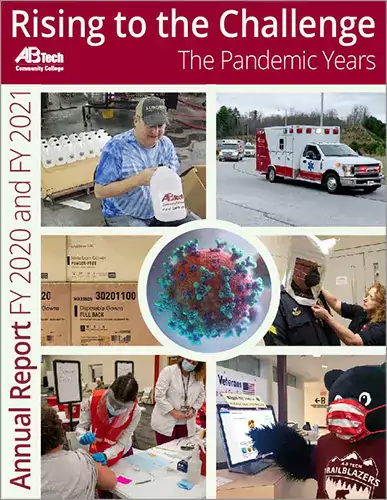 2020-2021 A-B Tech Annual Report Cover