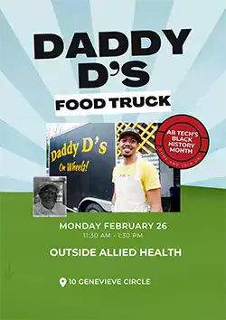 Daddy D's Food Truck Flyer Image