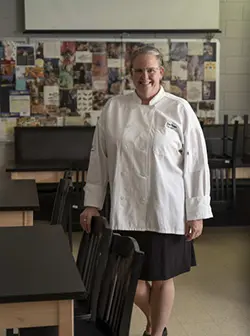 ACS culinary arts teacher Sara Monson.