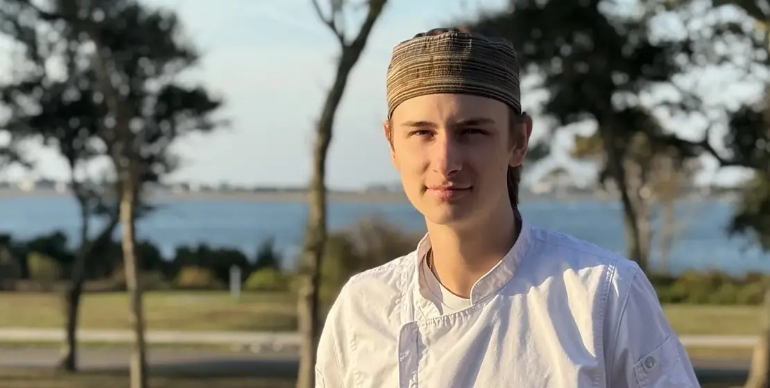 Nathan Tucker, of T.C. Roberson High School, placed first in the SkillsUSA North Carolina Championships Culinary Arts competition in April 2025.