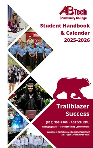 2025-2026 A-B Tech Student Handbook Cover