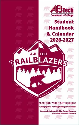 2026-2027 A-B Tech Student Handbook Cover