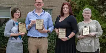 Ginny Overbay, Zach Holliday, Katie Dinwiddie and Kim Ellis.