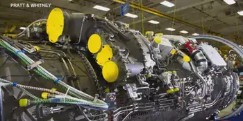 a large aerospace engine