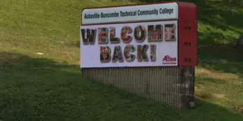 Welcome Back Electronic Sign