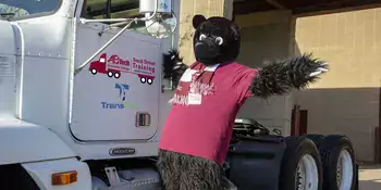 Truck Driving Trailblazer bear