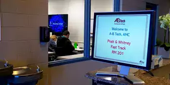 computer screen showing Pratt & Whitney Fast Track