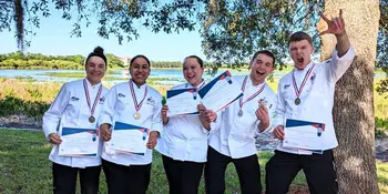 A-B Tech Culinary Team with ACF Regional Medals