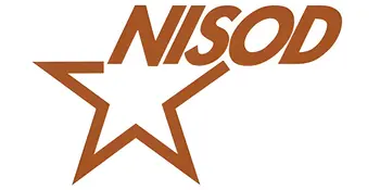 The letters NISOD and a star