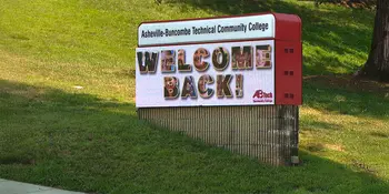 Welcome Back Electronic Sign