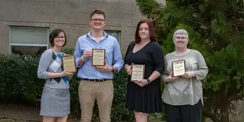 Ginny Overbay, Zach Holliday, Katie Dinwiddie and Kim Ellis.