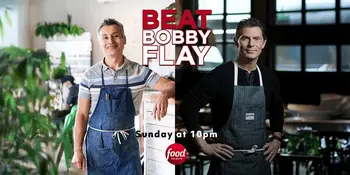 Reza Setayesh and Bobby Flay